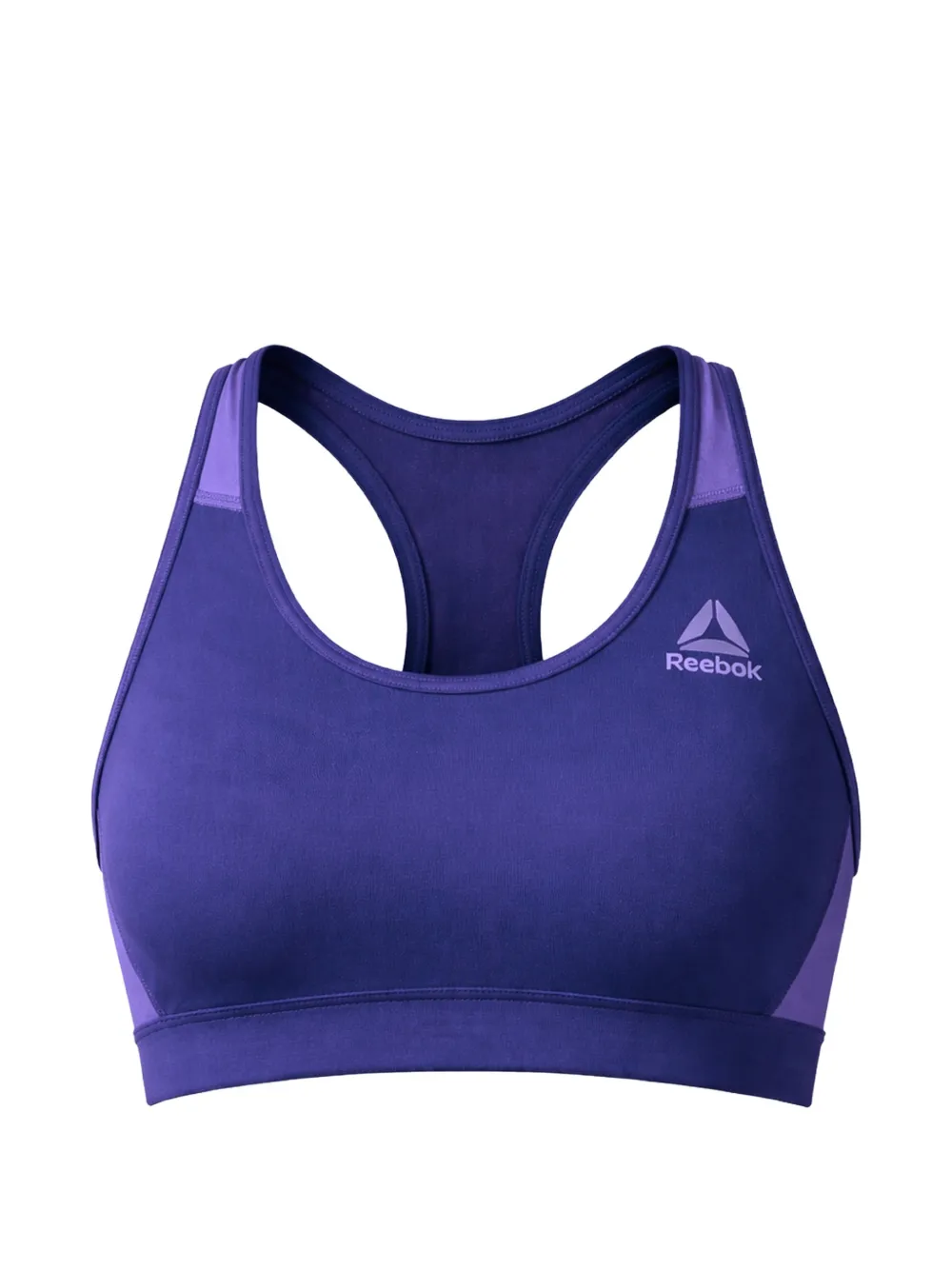 Reebok cutout-racer bra top - Violett
