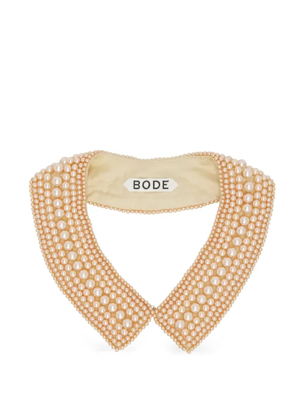 Bode Pearl Layered Choker in Neutrals