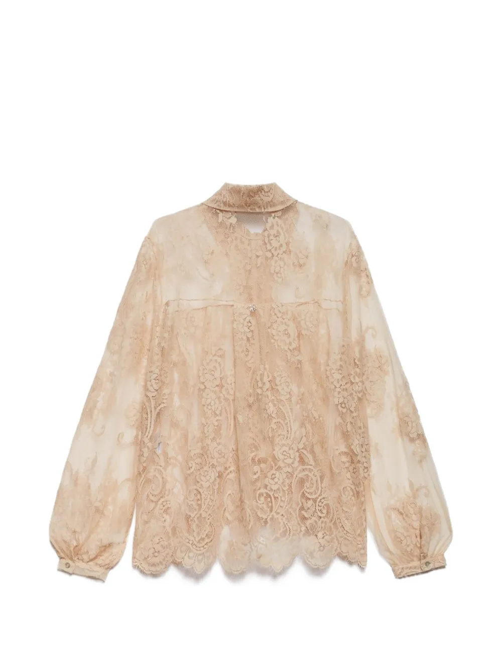 Aniye By Blouse met ruches Beige