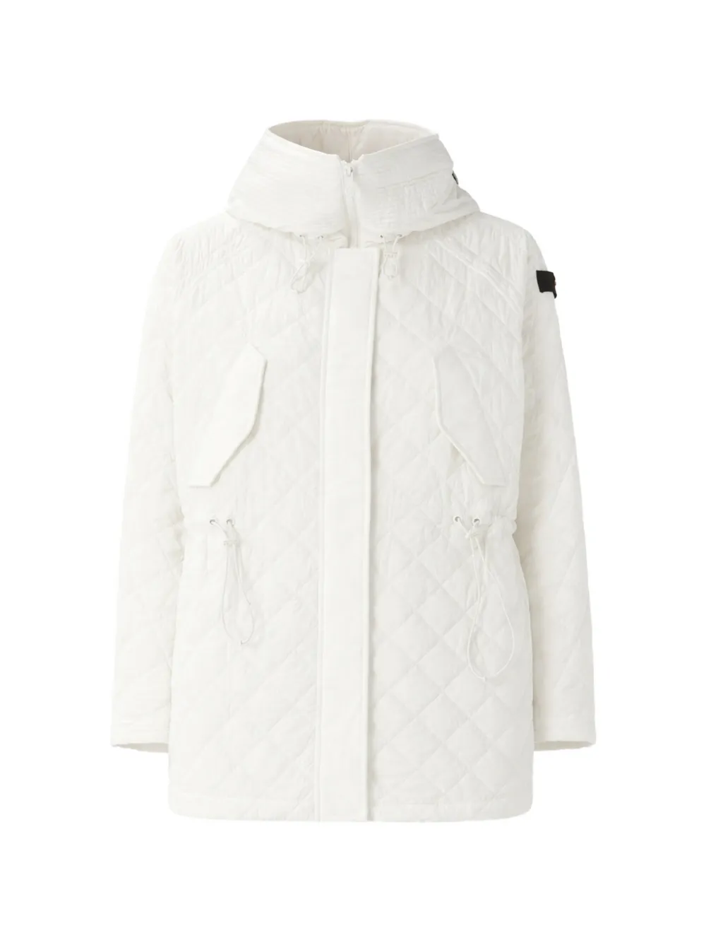 Peuterey Quilted Hooded Jacket In White