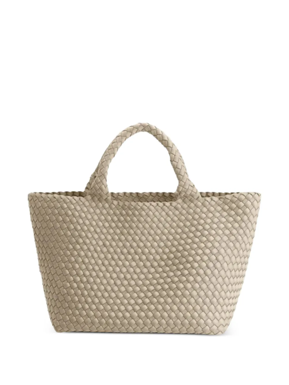 MARREA woven tote bag - Nude