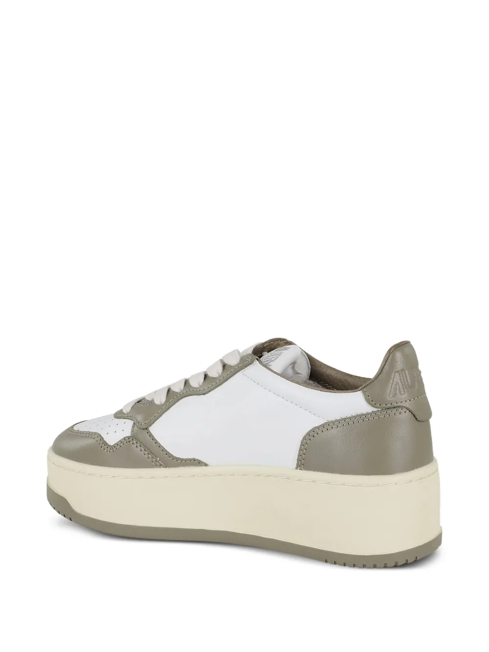 Autry platform-heel sneakers Wit