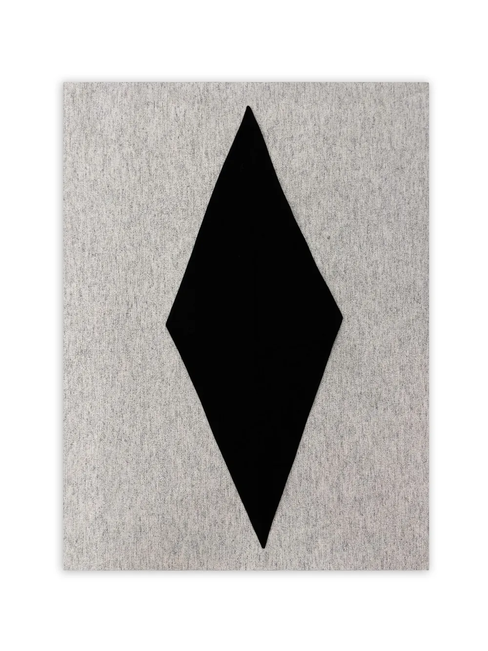 Rier losange-shape scarve - Nero