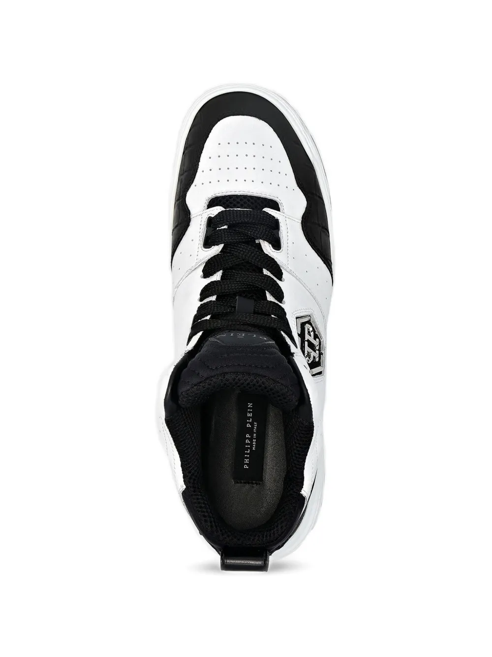 Philipp Plein croco-effect sneakers Wit