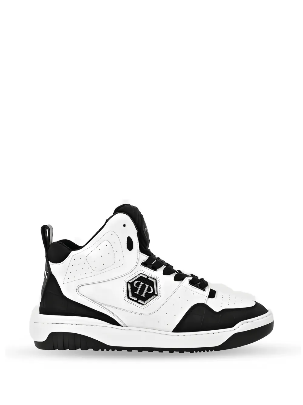 Philipp Plein croco-effect sneakers Wit