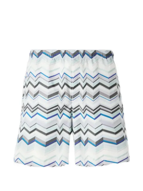 Missoni chevron-pattern drawstring shorts