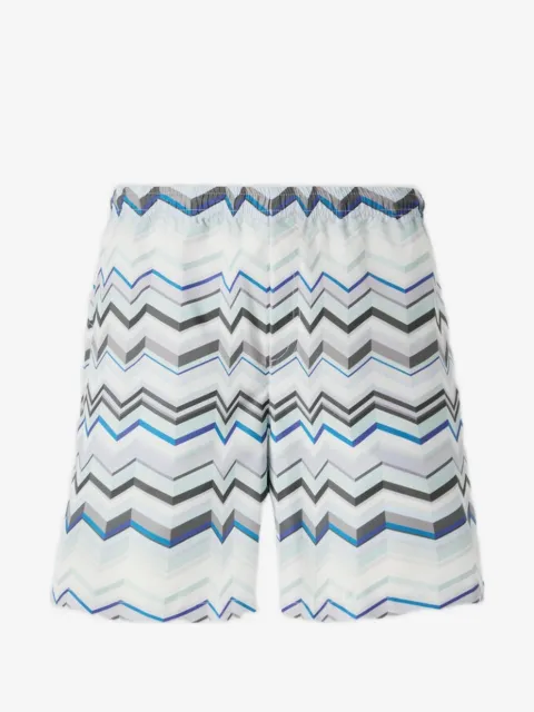 Missoni chevron-pattern drawstring shorts
