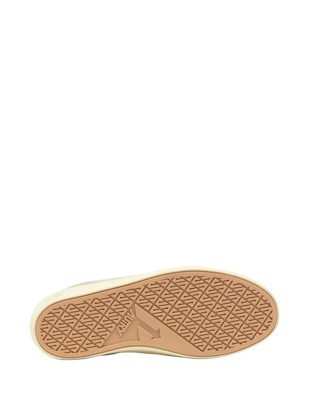 Autry Suède sneakers met logo Goud