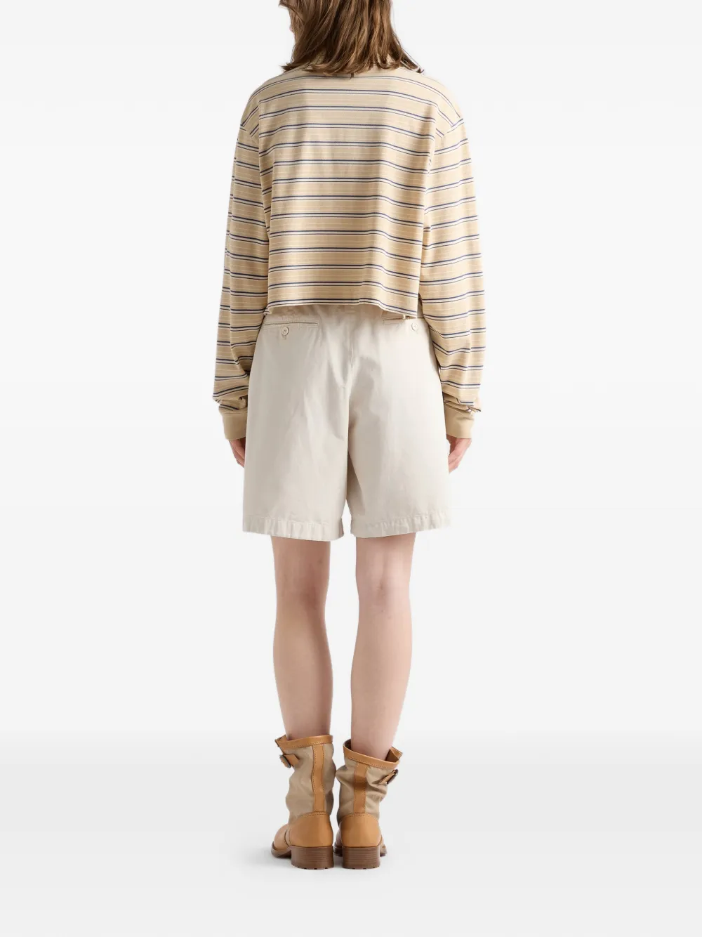 Prada Piqué poloshirt Beige
