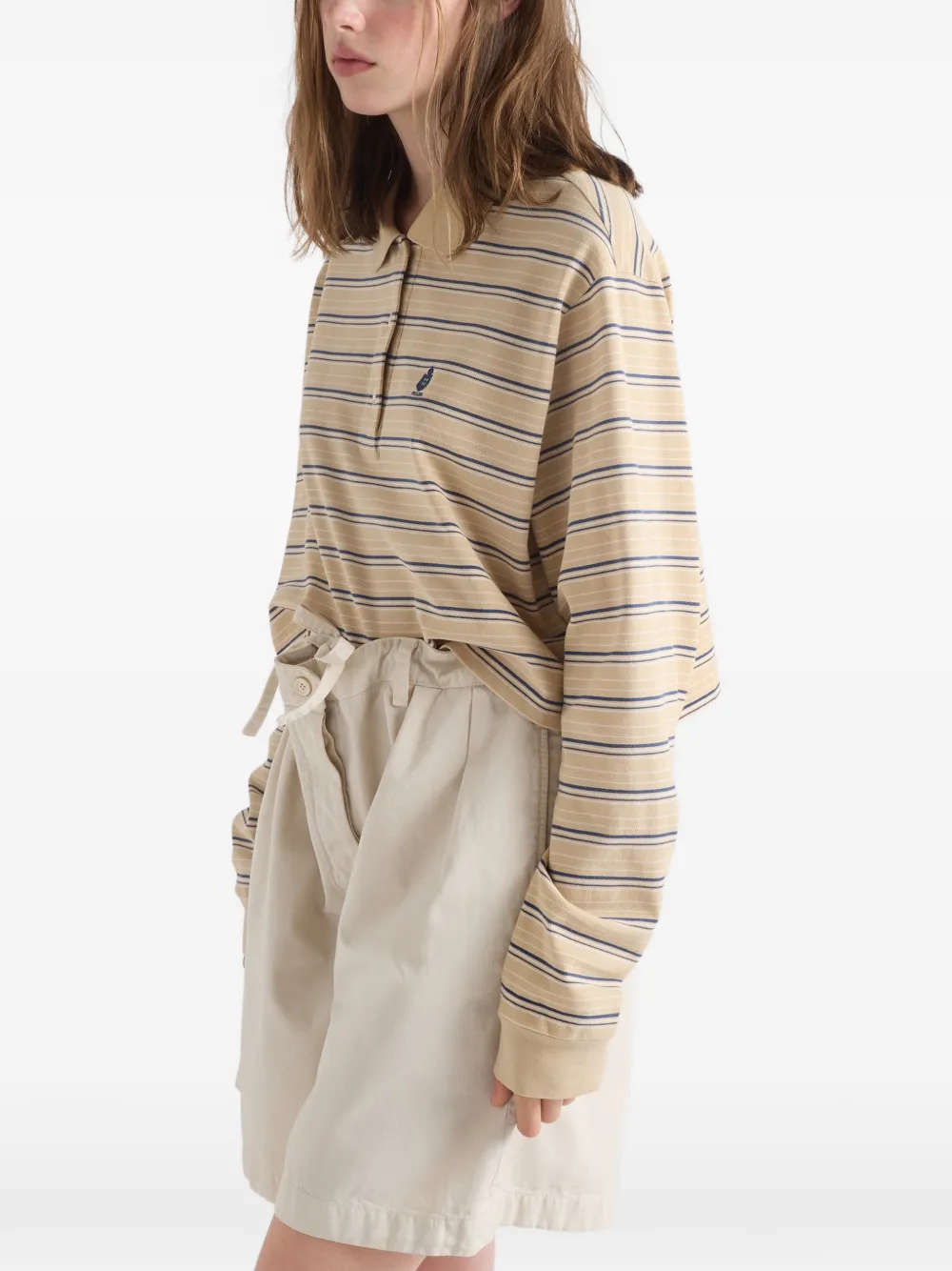 Prada Piqué poloshirt Beige