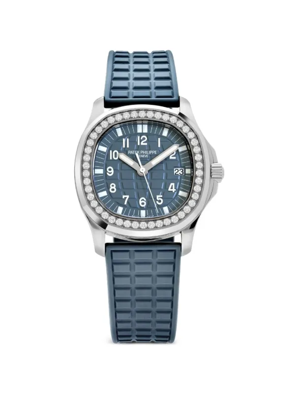 Patek Philippe Pre-owned 2019 Aquanaut Luce 5067A-025 36mm Watch in Blue