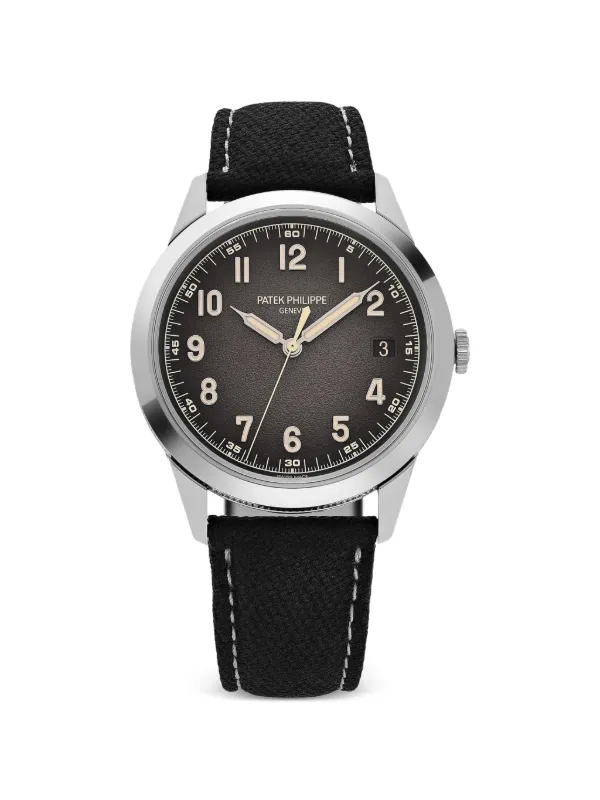 Patek Philippe Pre-owned 2024 Calatrava 5226G-001 40mm Watch in Grey