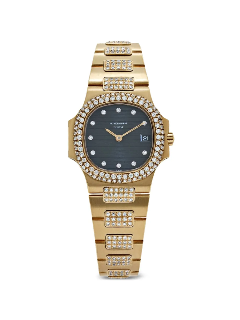 Patek Philippe Pre-Owned Nautilus 4700/5 27mm watch - Blu