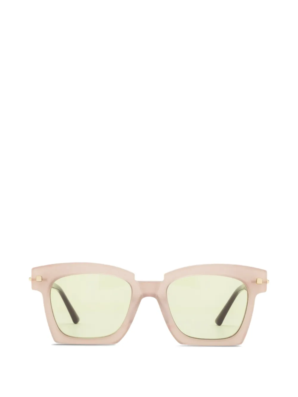 Kuboraum square-frame sunglasses - Toni neutri