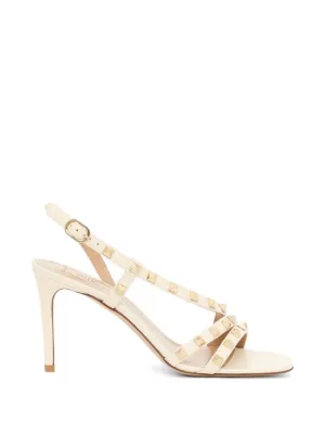 Valentino Garavani ロックスタッズ 85mm サンダル | ニュートラル
