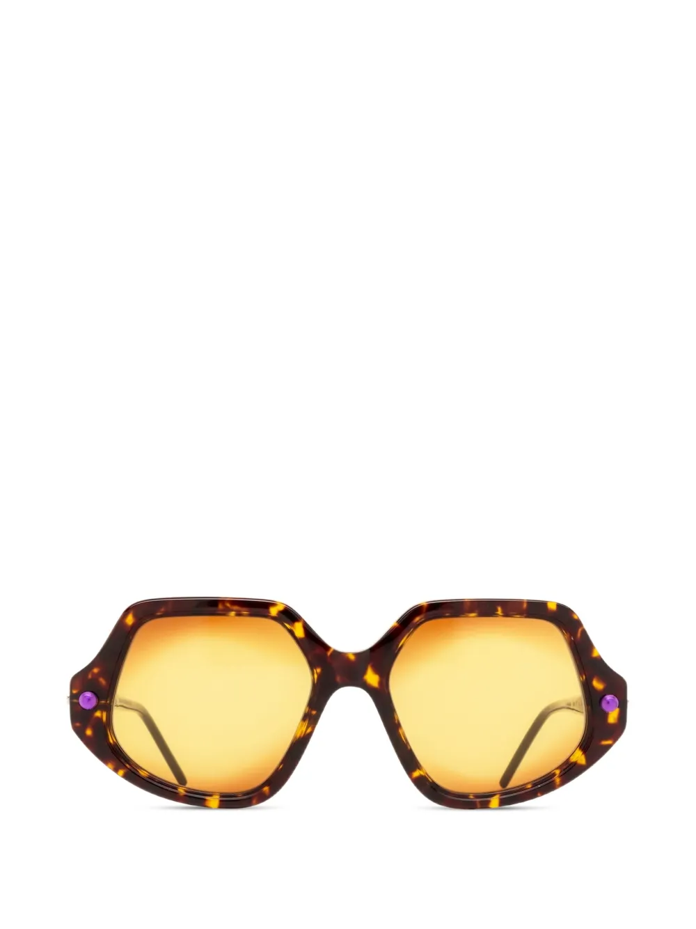 Kuboraum P20 sunglasses - Marrone