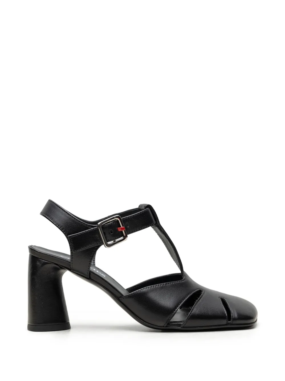 CHUCKIES T-bar buckle sandals Zwart