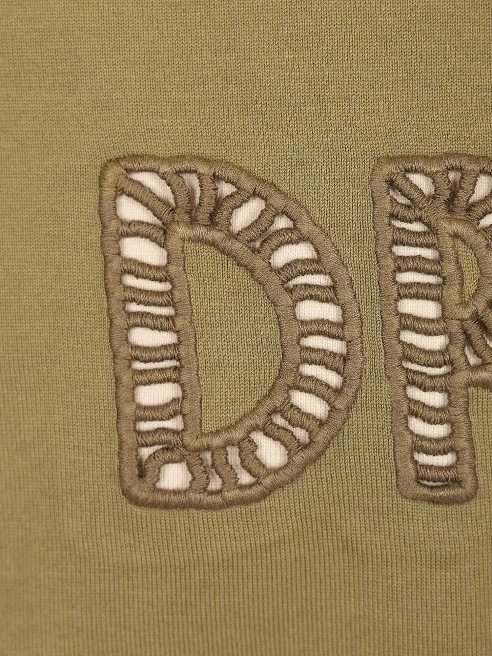 Drôle De Monsieur Ajouré T-shirt Groen