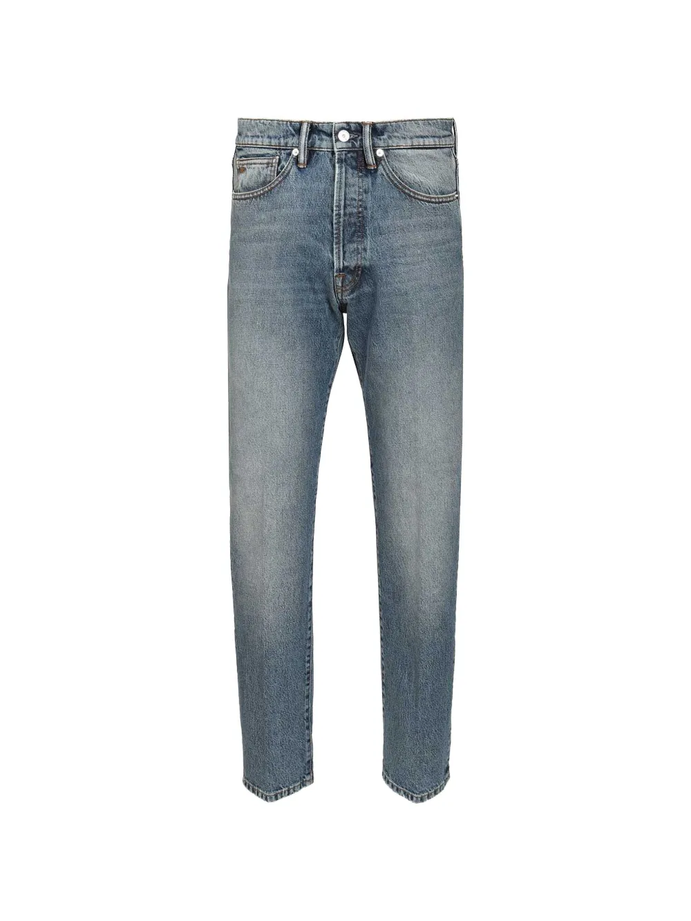 Nine In The Morning washed jeans - Blu
