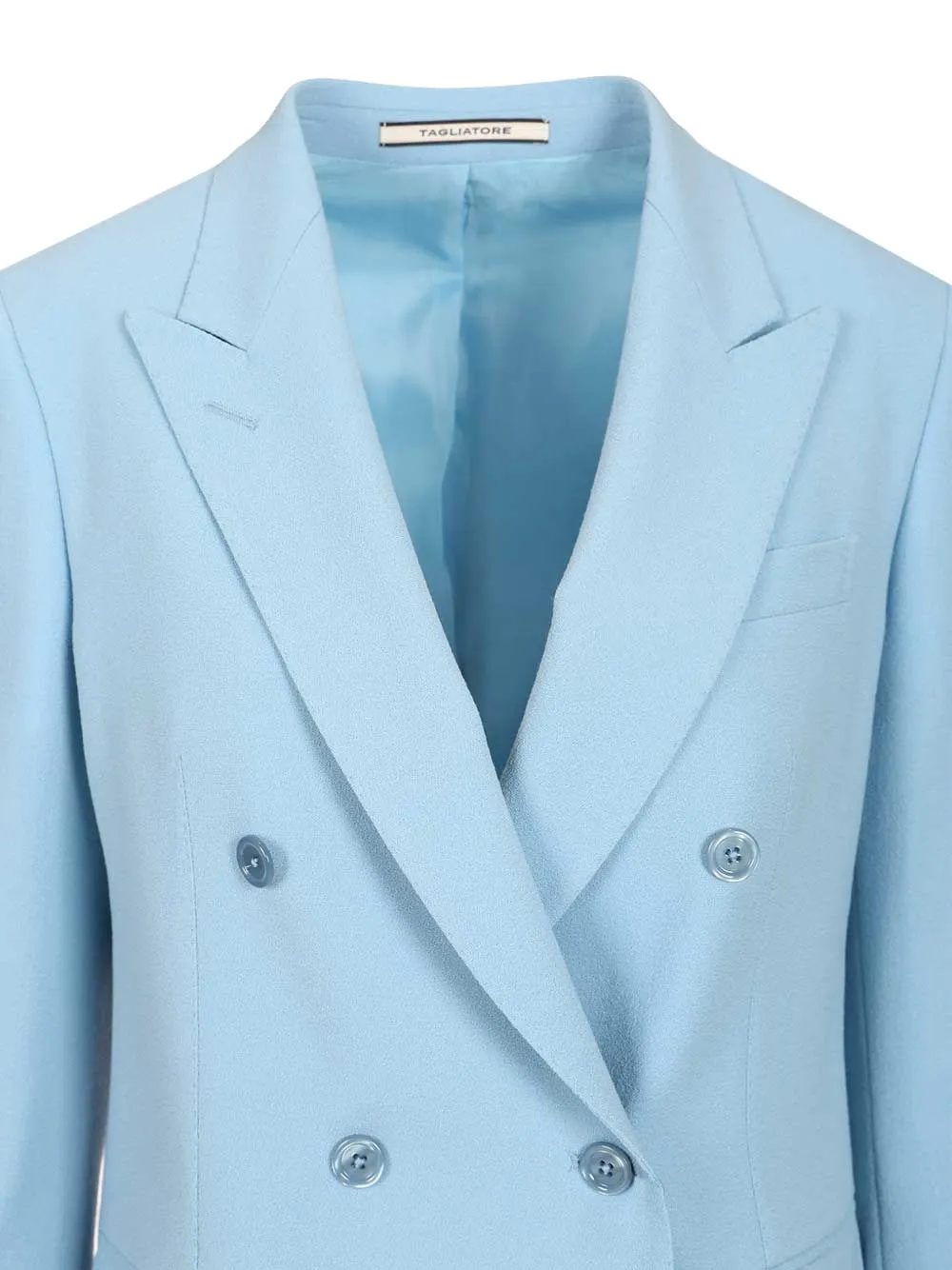 Tagliatore Blazer met dubbele rij knopen Blauw