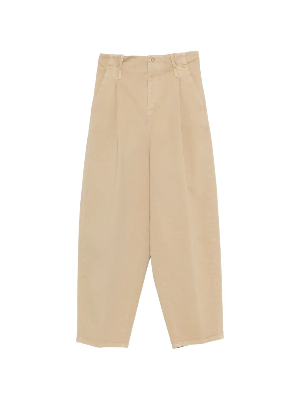 Nº21 belt-loop pleated trousers - Toni neutri