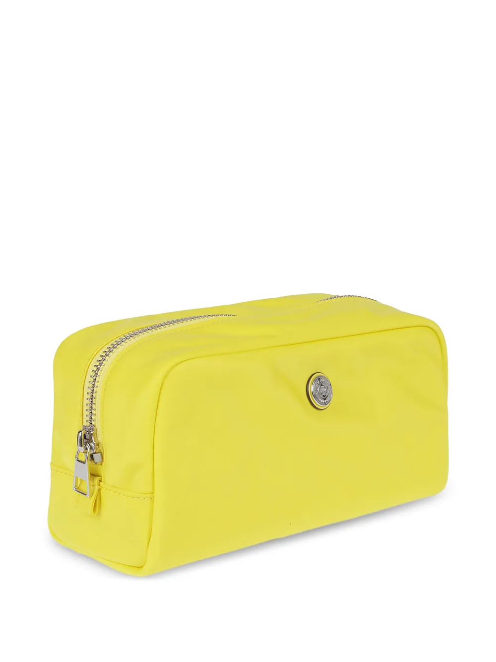 Tory Burch Medium Twist make-up tas Geel
