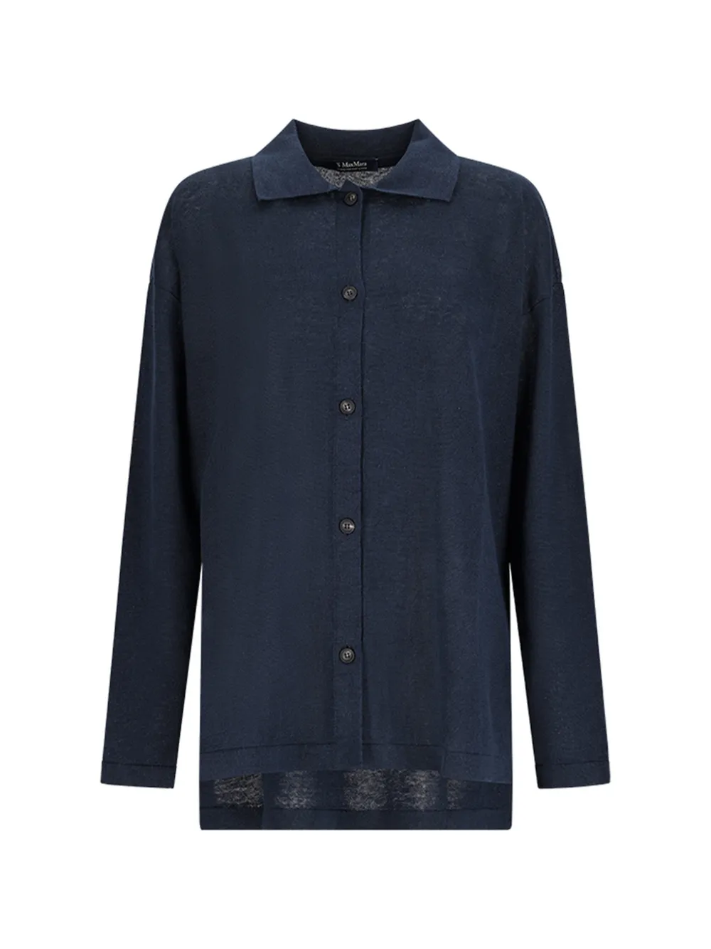 'S Max Mara collared buttoned cardigan - Blue