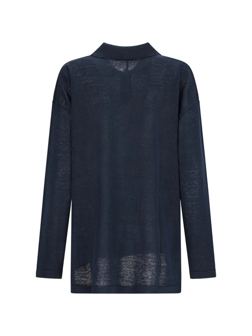 'S Max Mara Vest met kraag en knopen Blauw