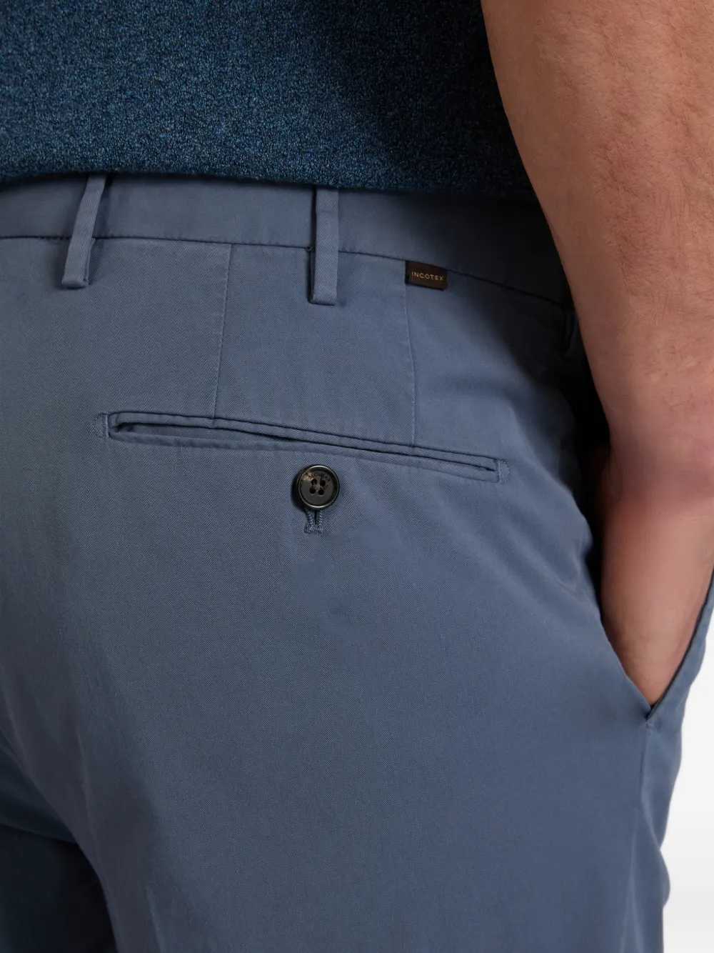 slowear Broek met knopen Blauw