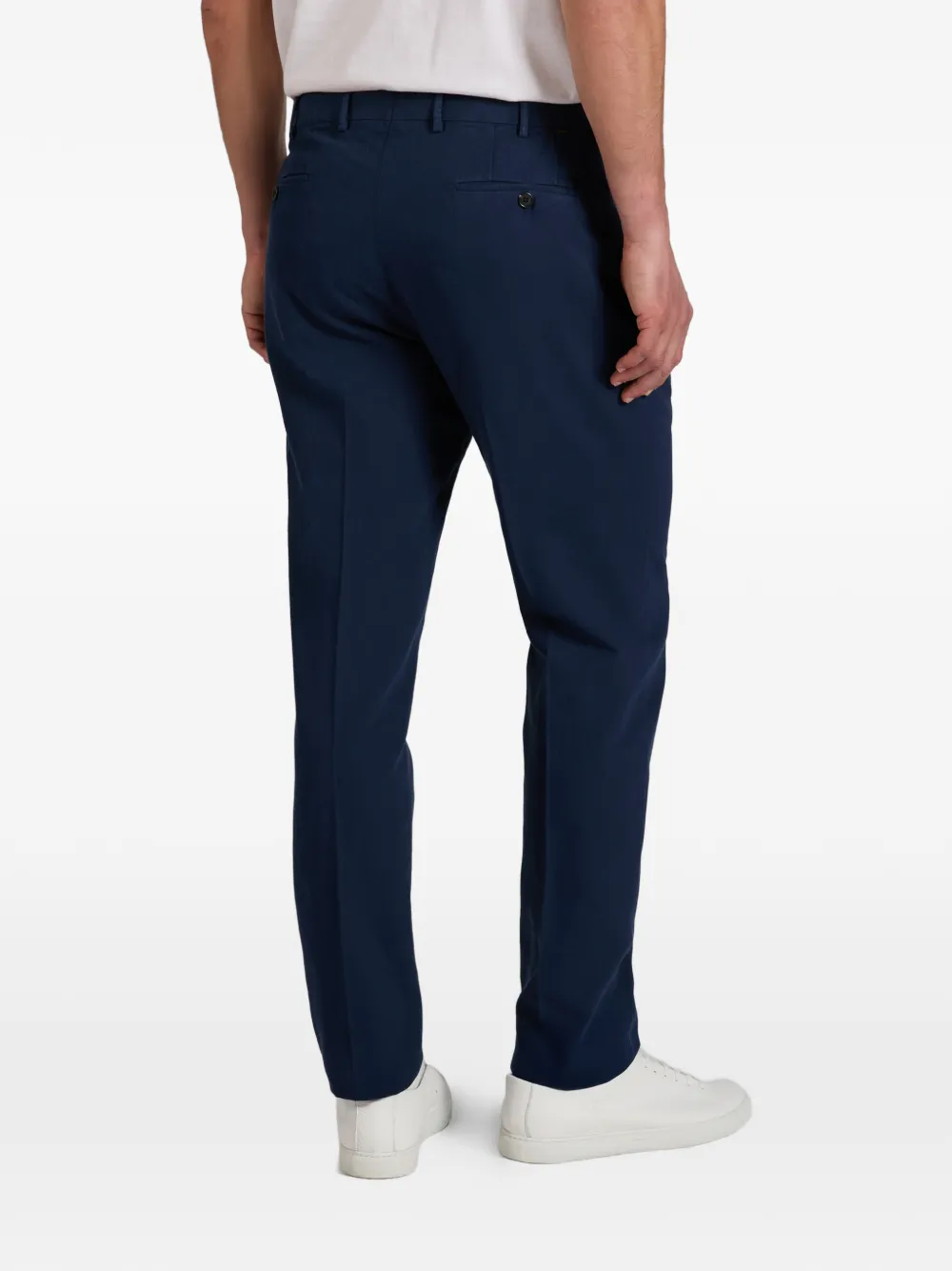 slowear Plooibroek met toelopende pijpen Blauw
