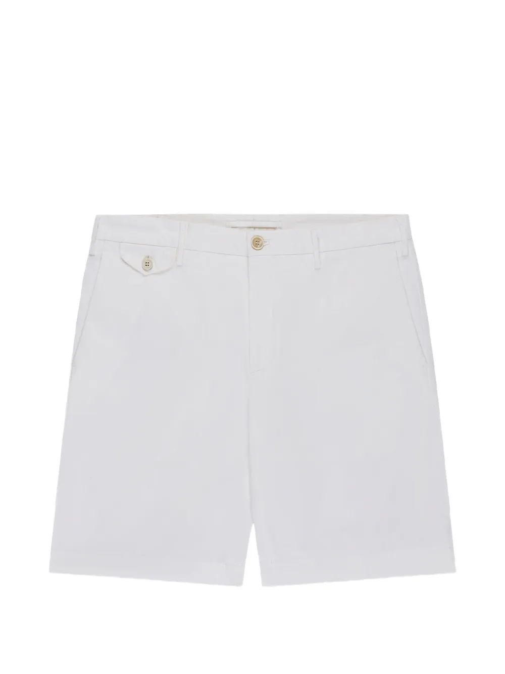 slowear flap-detail shorts - Bianco