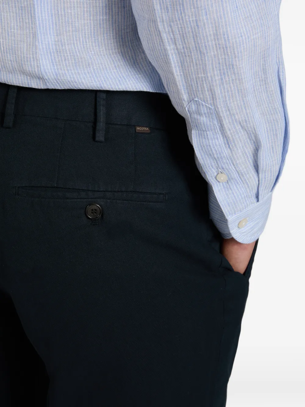 slowear Geplooide broek Blauw