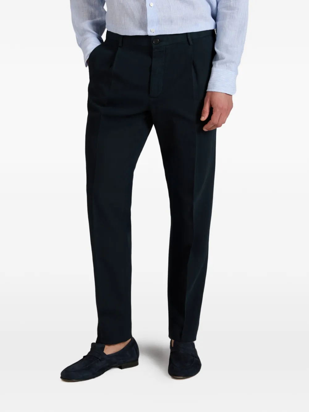 slowear Geplooide broek Blauw