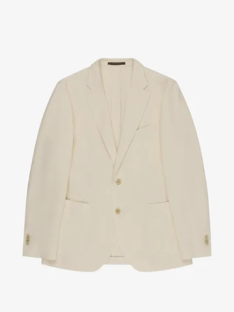 slowear blazer con efecto melange