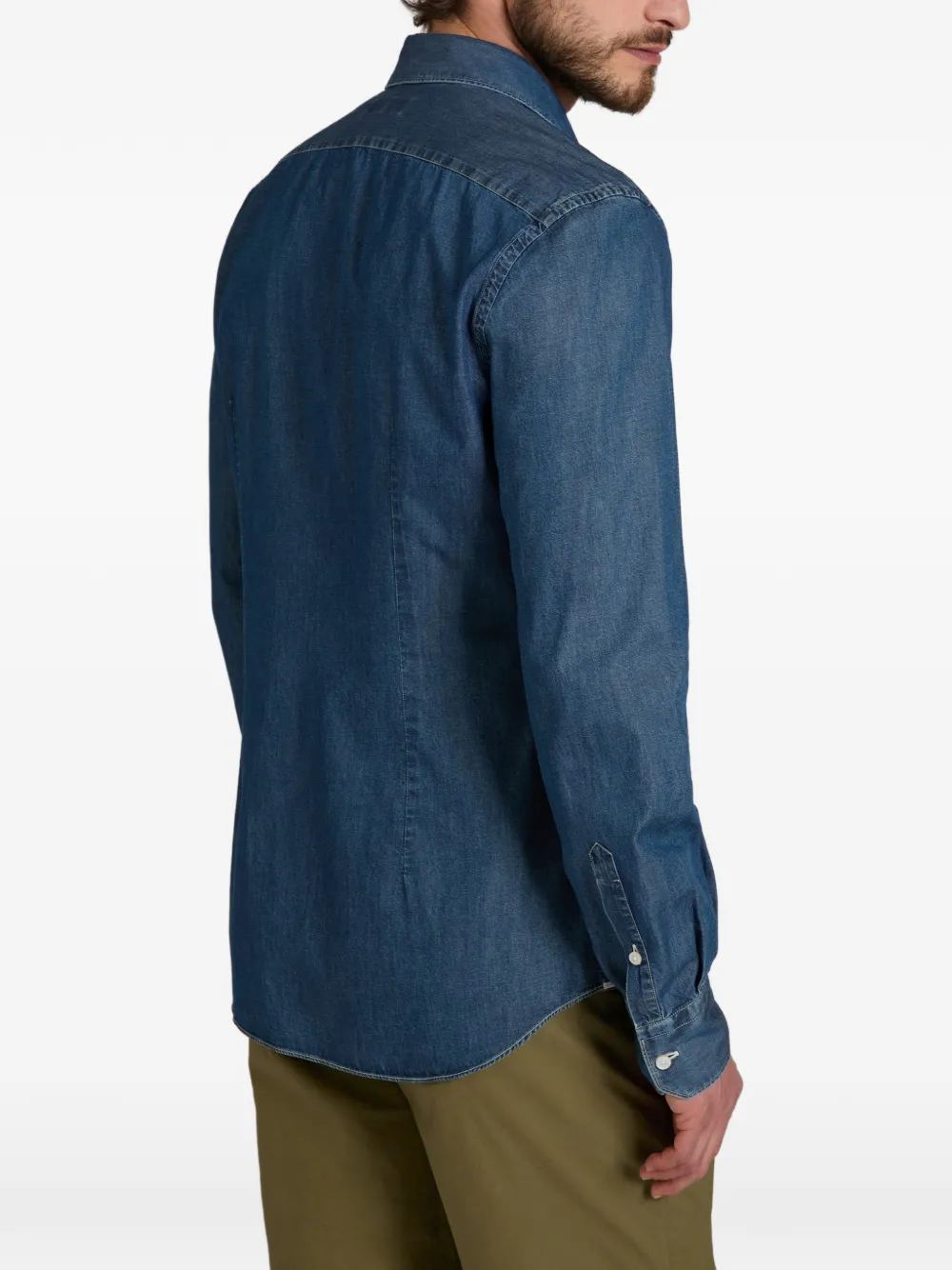 slowear Denim overhemd Blauw