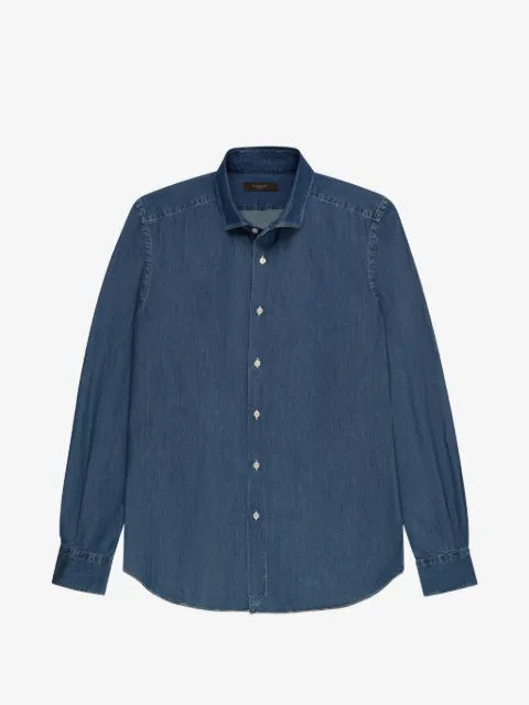 slowear buttoned denim shirt