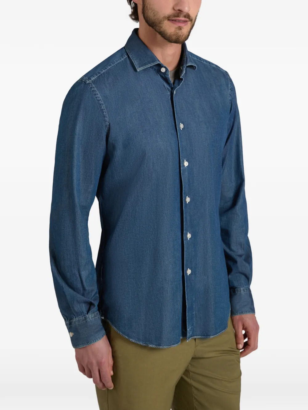 slowear Denim overhemd Blauw