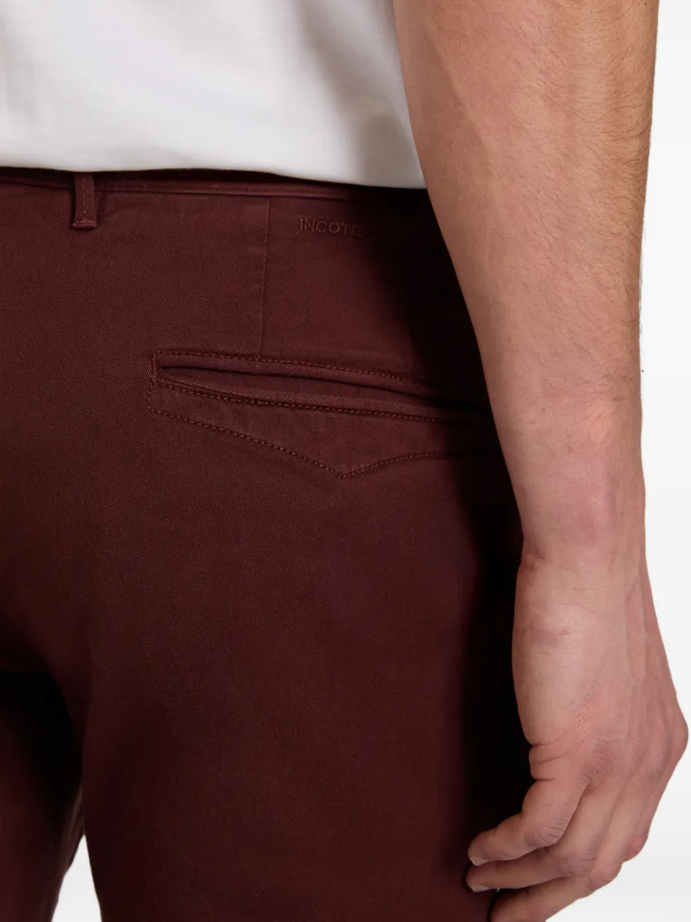 slowear Broek met knopen Bruin
