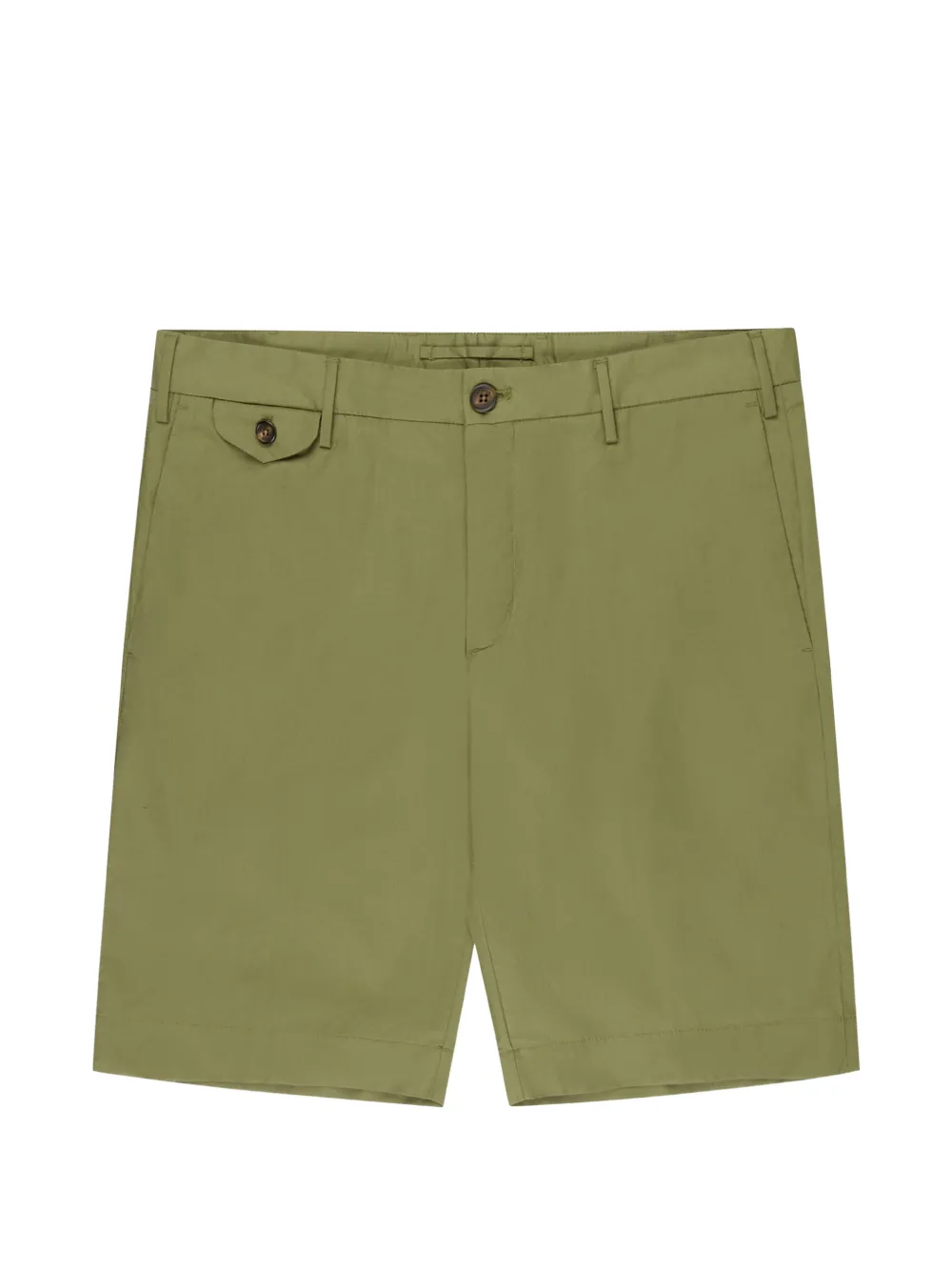 slowear flap-detail bermuda shorts - Verde