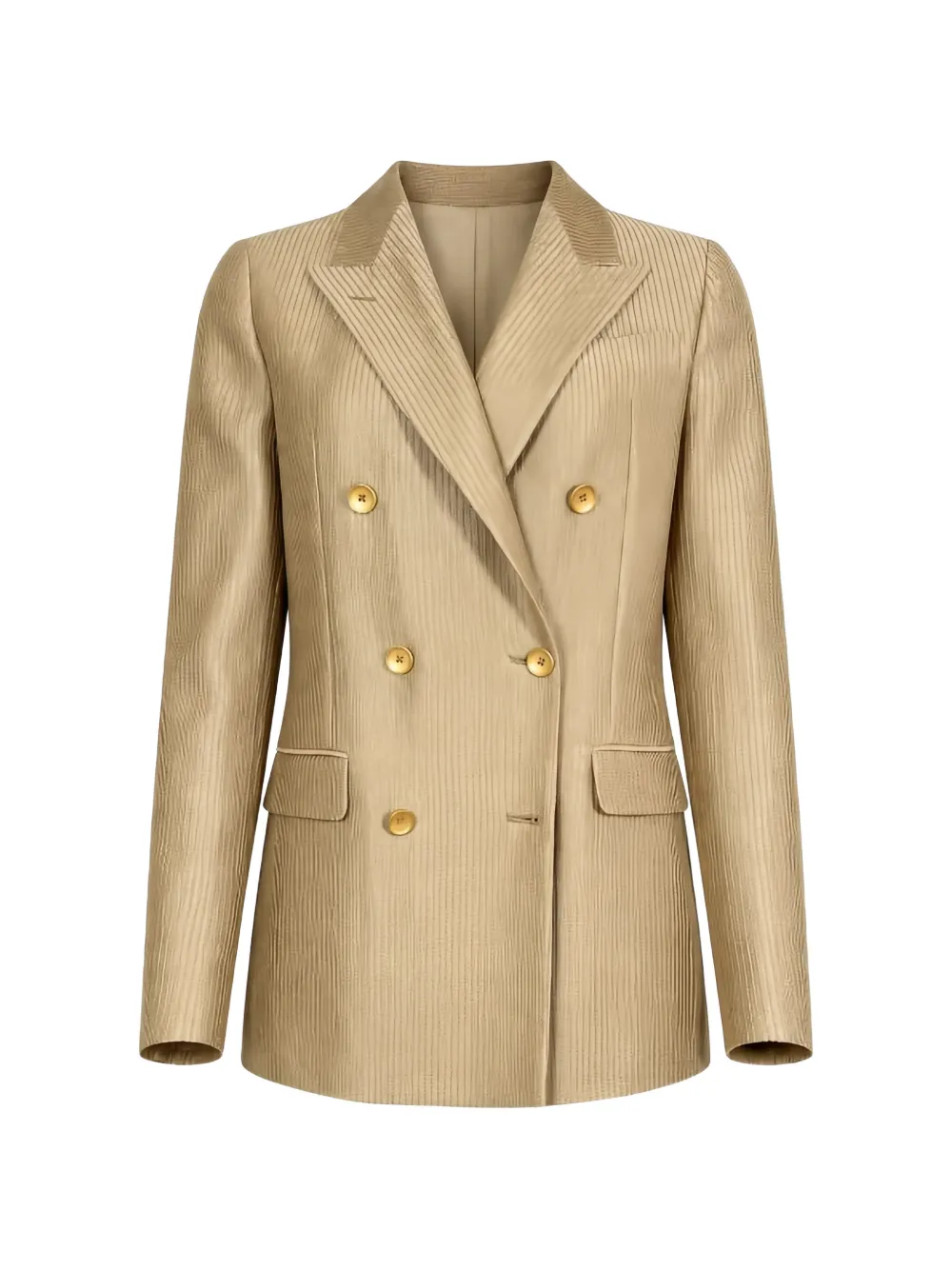 Tagliatore double-breasted pinstripe blazer - Nude