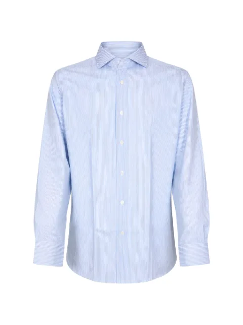Guglielminotti vertical-stripe long-sleeve shirt