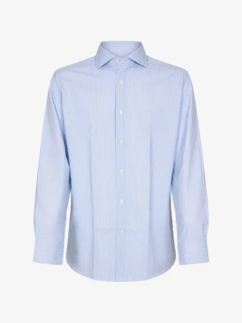 Guglielminotti vertical-stripe long-sleeve shirt
