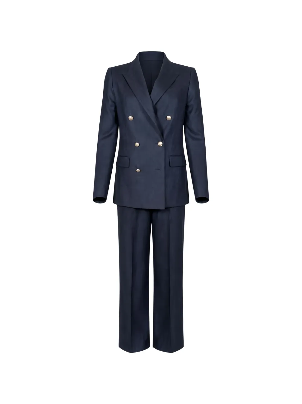 Tagliatore double-breasted peak-lapel suit - Blau