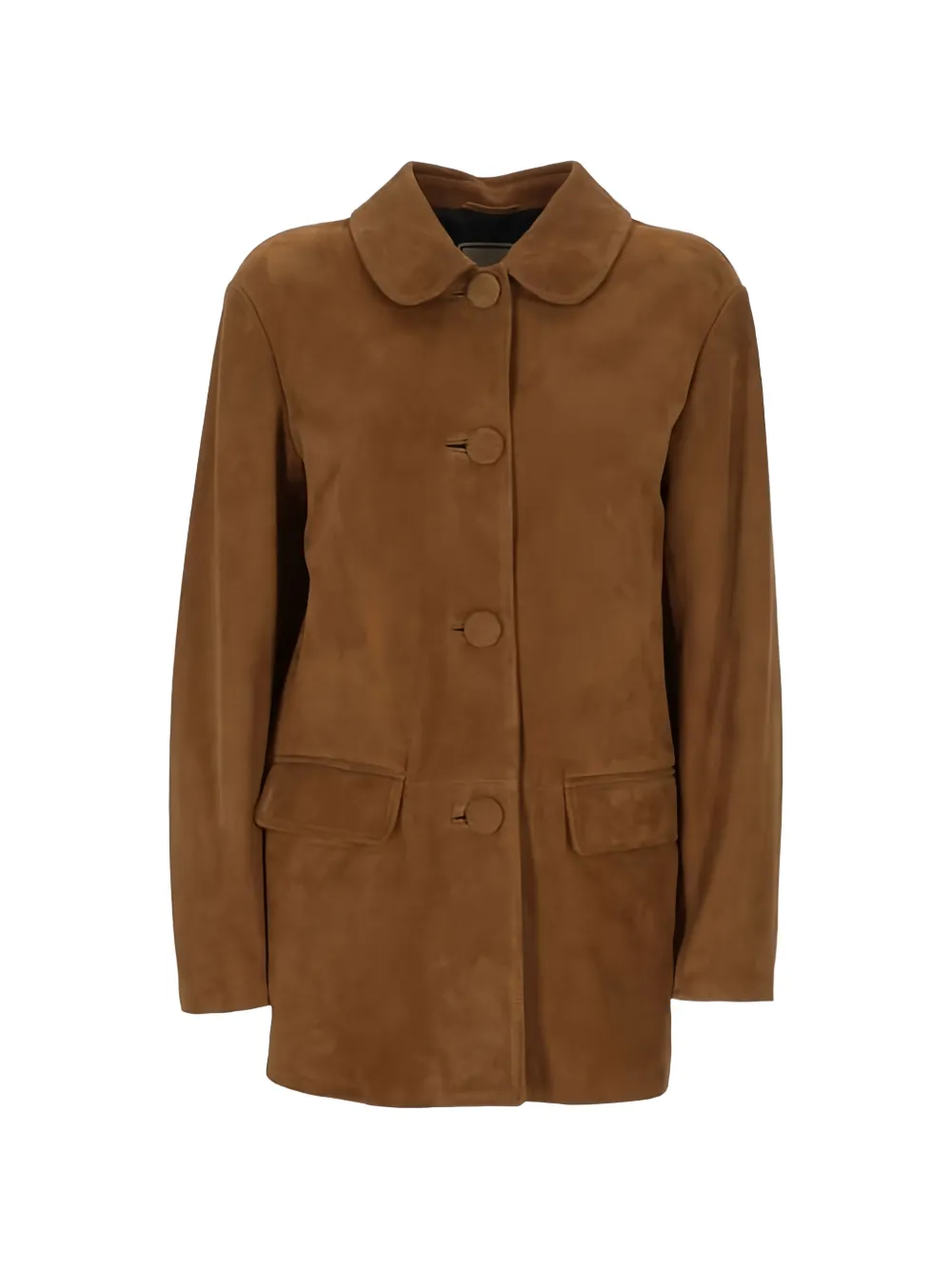 Tagliatore buttoned front-pocket coat - Marrone