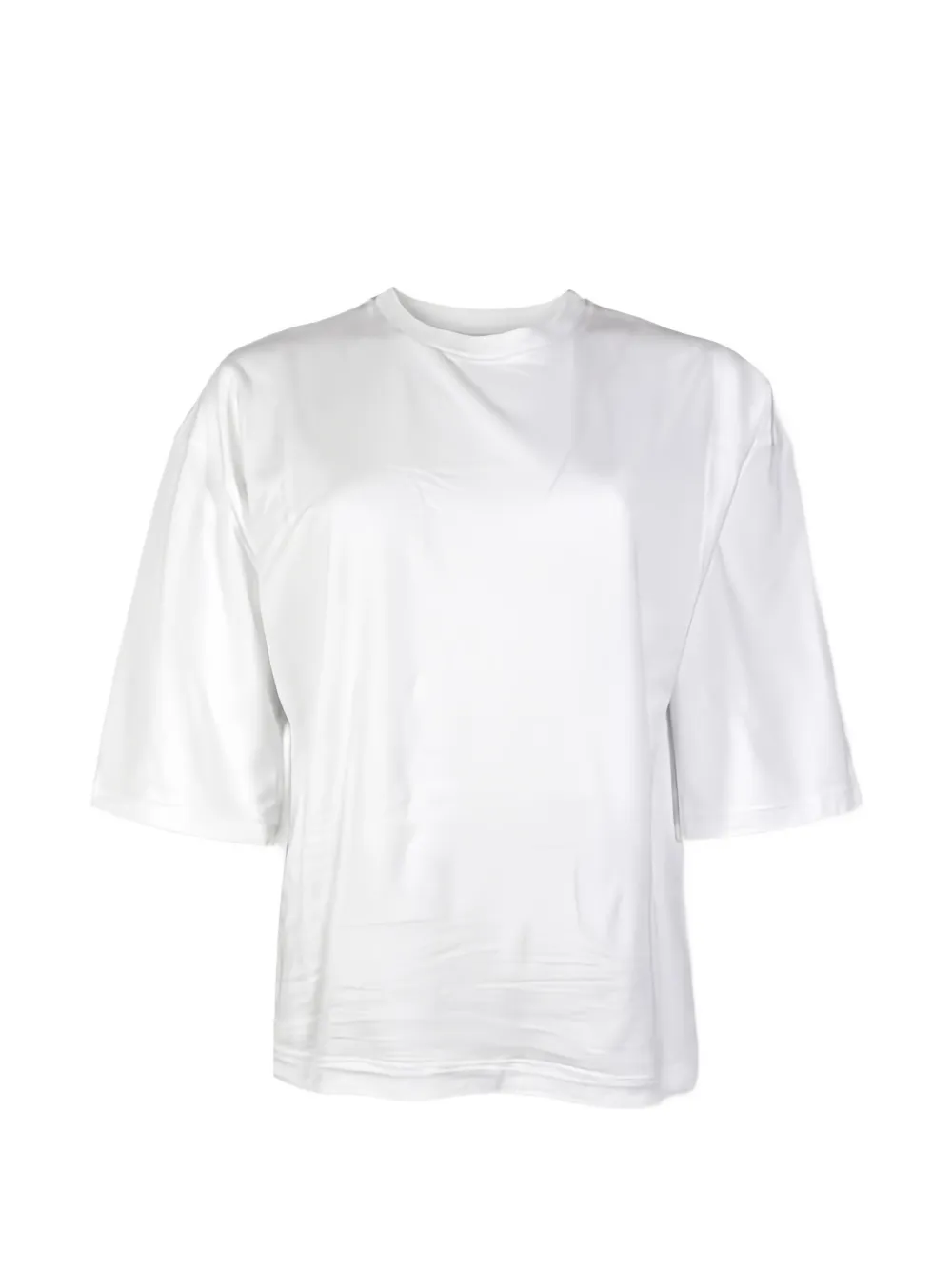 Roberto Collina round-neck drop-shoulder T-shirt - Weiß