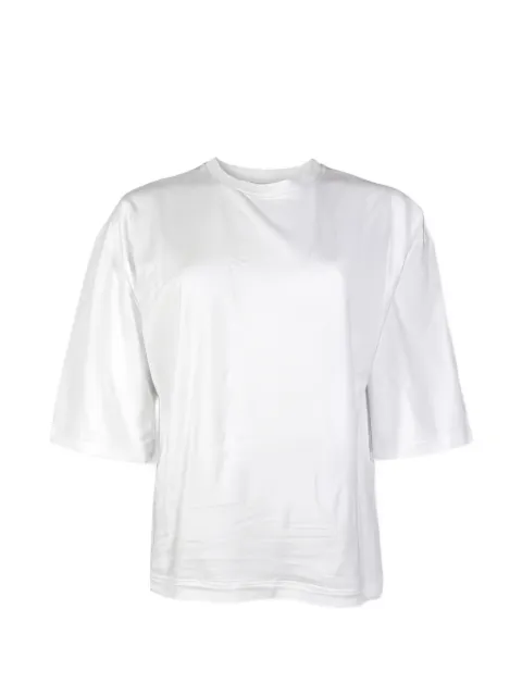 Roberto Collina round-neck drop-shoulder T-shirt 