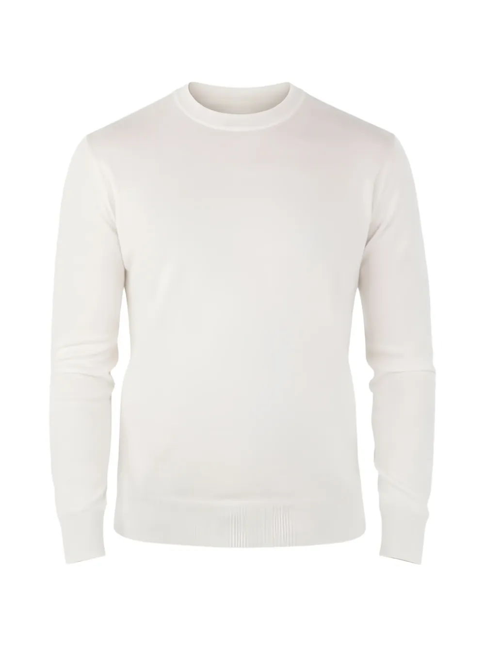 Altea crew-neck long-sleeve sweater - Bianco