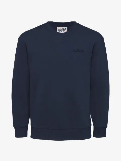 MC2 Saint Barth Ponza logo-embroidered sweatshirt