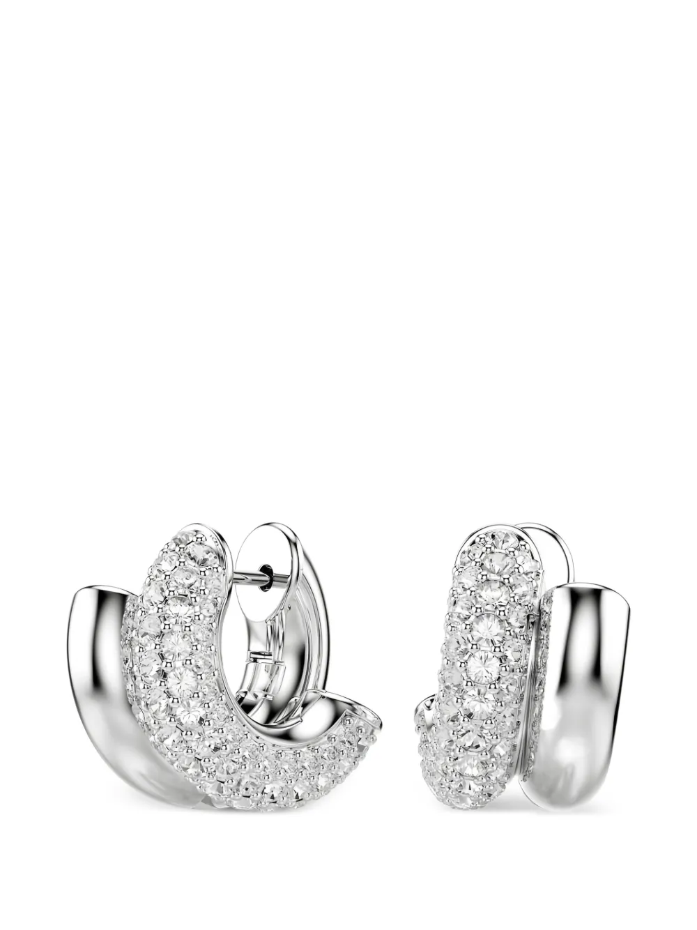 Swarovski Dextera hoop earrings - Silber