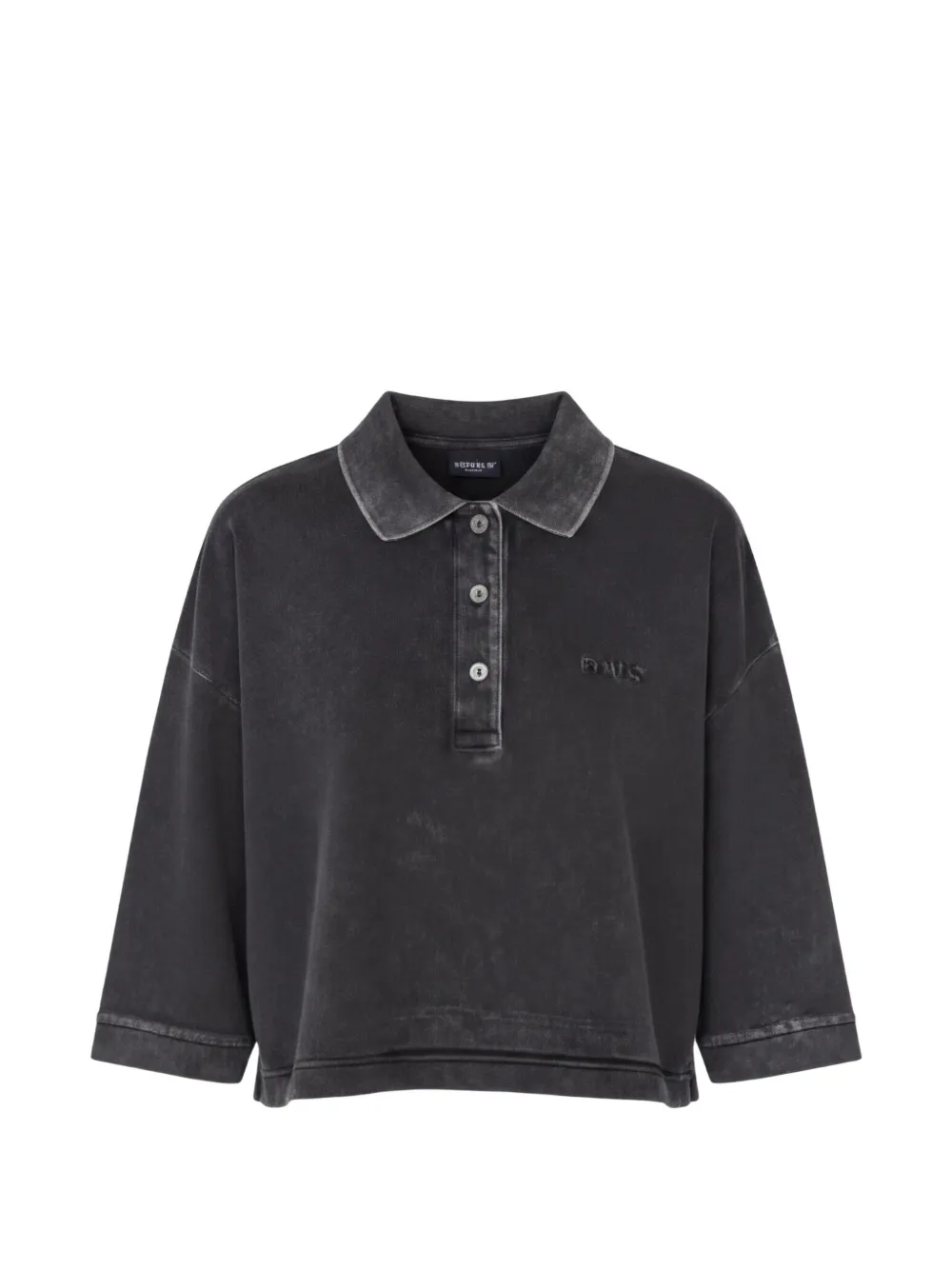 PINKO Geknöpftes Poloshirt - Grau